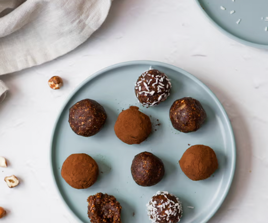 Hazelnut Cocoa Bliss Balls